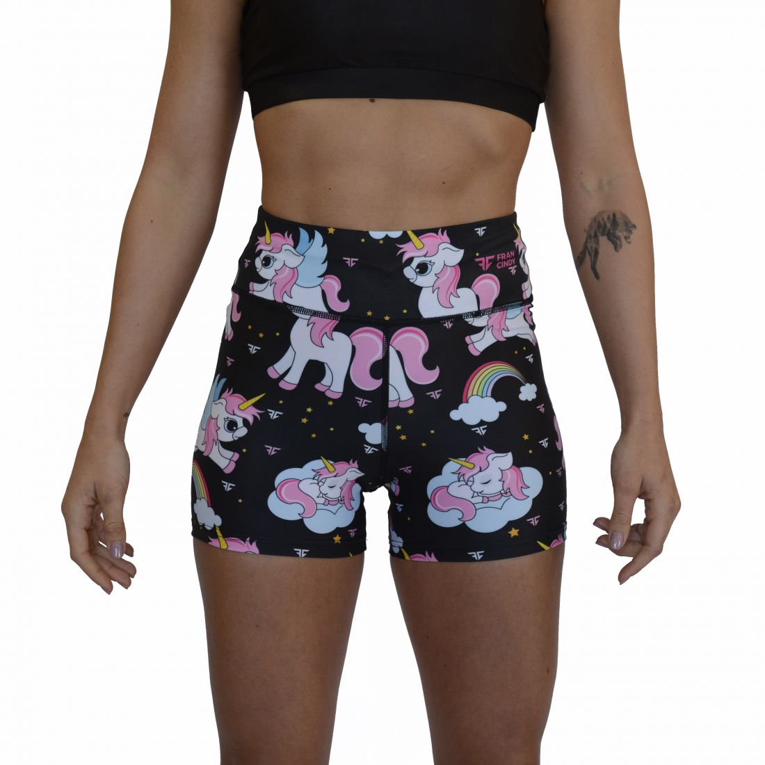 unicorn running shorts